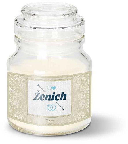 SABLIO - Ženich šíp 120 g - Svíčka - Main image