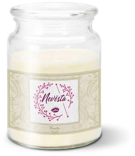 SABLIO - Nevěsta 500 g - Svíčka - Main image