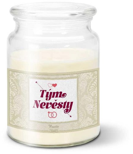 SABLIO - Tým nevěsty 500 g - Svíčka - Main image