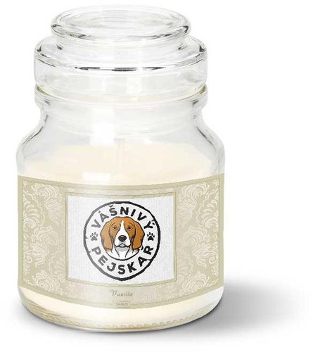 SABLIO - Vášnivý pejskař 120 g - Svíčka - Main image