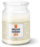 SABLIO - Miluji svého psa 500 g - Svíčka