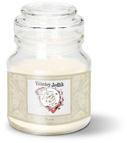 SABLIO - Vášnivý jedlík 120 g - Svíčka - Main image