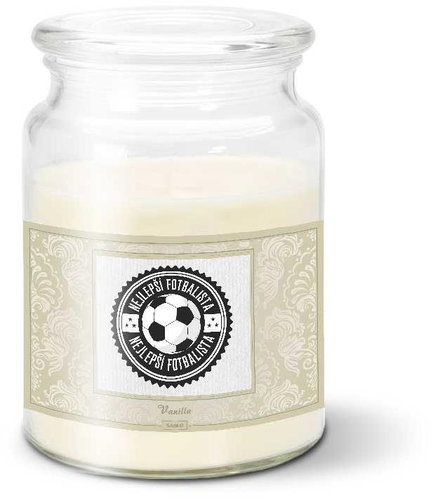 SABLIO - Nejlepší fotbalista 500 g - Svíčka - Main image
