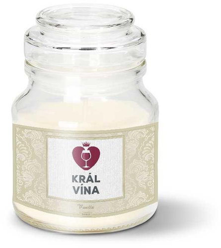 SABLIO - Král vína 120 g - Svíčka - Main image