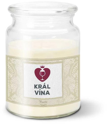 SABLIO - Král vína 500 g - Svíčka - Main image