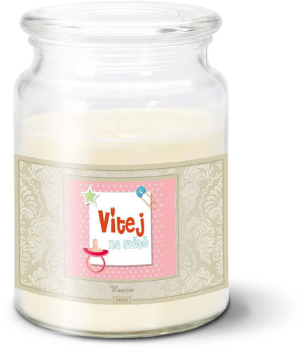 SABLIO - Vítej na světě 3 500 g - Svíčka - Main image