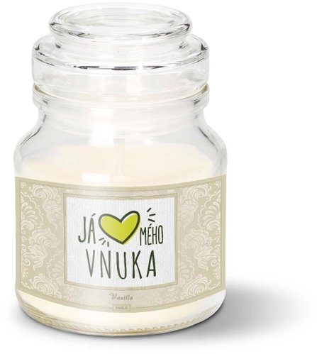 SABLIO - Já miluji mého vnuka 120 g - Svíčka - Main image