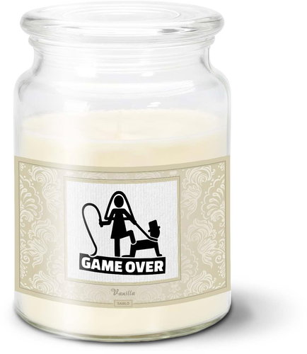 SABLIO - Game over 500 g - Svíčka - Main image