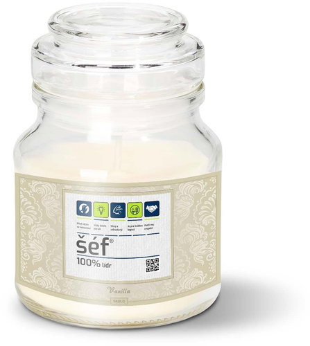 SABLIO - Šéf 500 g - Svíčka - Main image