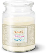 SABLIO - Nejlepší paní učitelka na světě 500 g - Svíčka