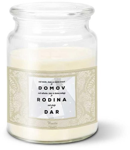 SABLIO - Domov 5 500 g - Svíčka - Main image
