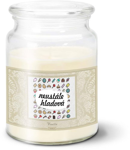 SABLIO - Neustále hladová 500 g - Svíčka - Main image