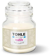 SABLIO - Tohle jsou ti nejlepší rodiče na světě 120 g - Svíčka