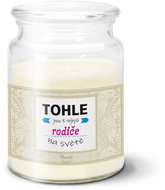 SABLIO - Tohle jsou ti nejlepší rodiče na světě 500 g - Svíčka