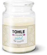 SABLIO - Tohle je ten nejlepší přítel na světě 500 g - Svíčka