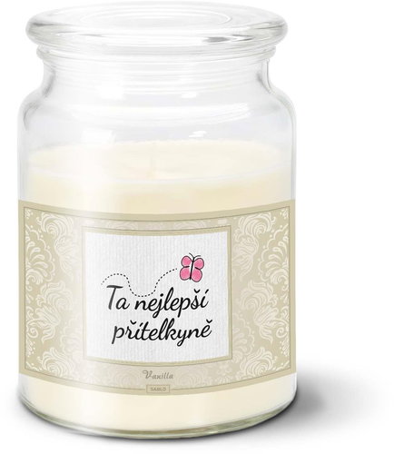 SABLIO - Ta nejlepší přítelkyně 500 g - Svíčka - Main image
