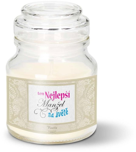 SABLIO - Ten nejlepší manžel na světě 120 g - Svíčka - Main image