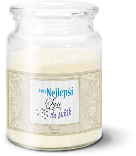 SABLIO - Ten nejlepší syn na světě 500 g - Svíčka - Main image