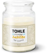 SABLIO - Tohle je ta nejlepší babička na světě 500 g - Svíčka