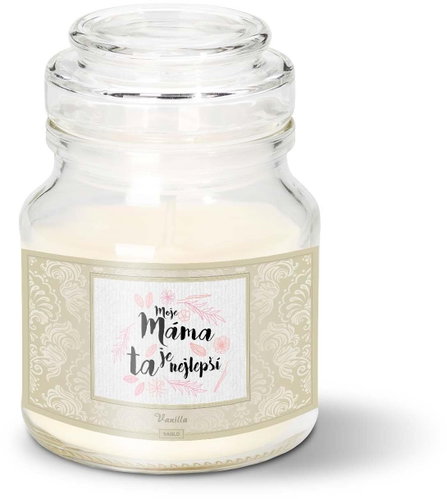 SABLIO - Moje máma je ta nejlepší 120 g - Svíčka - Main image