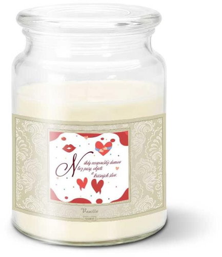 SABLIO - Neopouštěj domov 500 g - Svíčka - Main image