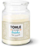 SABLIO - Tohle je ten nejlepší brácha na světě 500 g - Svíčka
