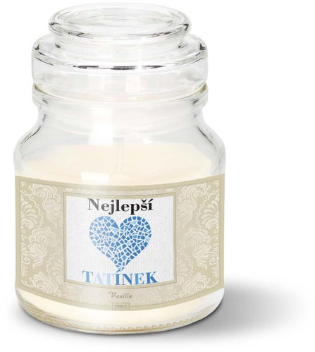 SABLIO - Nejlepší tatínek 120 g - Svíčka - Main image