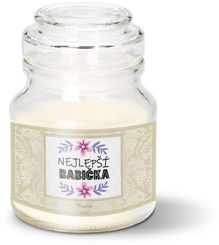 SABLIO - Nejlepší babička 120 g - Svíčka - Main image