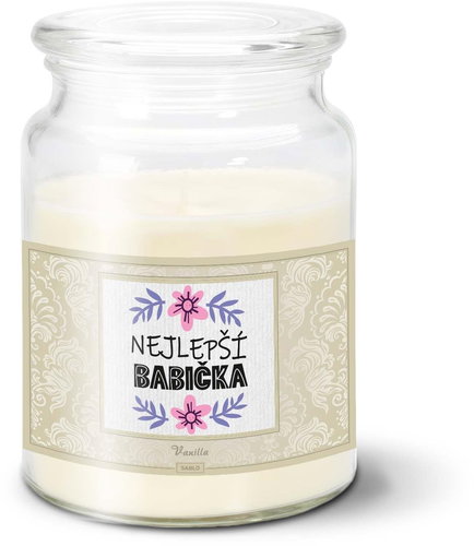 SABLIO - Nejlepší babička 500 g - Svíčka - Main image