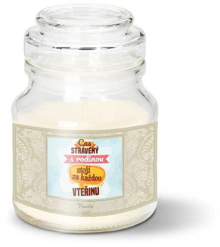 SABLIO - Čas strávený s rodinou 120 g - Svíčka - Main image