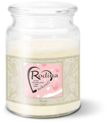 SABLIO - Rodina 500 g - Svíčka - Main image