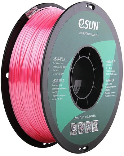 eSUN eSilk-PLA pink 1kg - Filament - Hauptbild