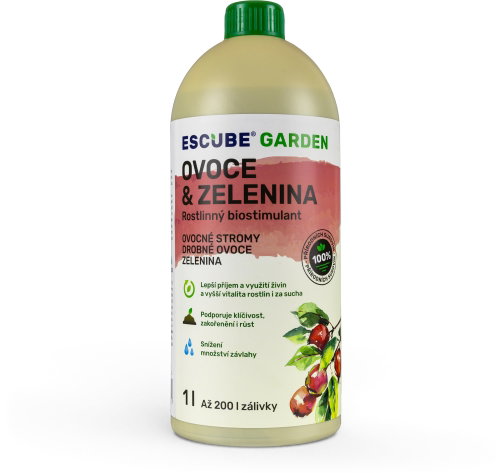 Escube Garden přírodní biostimulant a hydroabsorbent - ovoce a zelenina, 1000 ml - Fertiliser - Main image