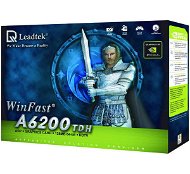 Leadtek WinFast A6200 TDH NVIDIA GeForce 6200, 128 MB 64-bit DDR, AGP8x, DVI, software - Grafická karta