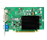Leadtek WinFast PX6200TC TDH NVIDIA GeForce PCX 6200TC, 128 (256) MB DDR, PCIe x16, DVI, software - Graphics Card