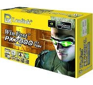 Leadtek WinFast PX7800GT TDH NVIDIA GeForce PCX 7800GT, 256 MB DDR3, PCIe x16, SLi, 2xDVI, software - Graphics Card