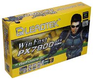 Leadtek WinFast PX7900GTX TDH NVIDIA GeForce PCX 7900GTX, 512 MB DDR3, PCIe x16, SLi, 2xDVI, softwar - Graphics Card