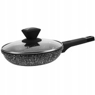 Elitehoff E-7026 Frying pan with lid marble surface 16 cm - Pan