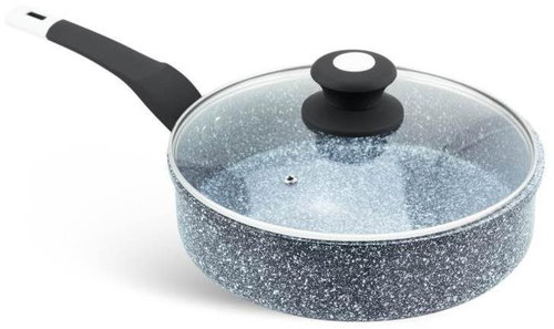 EDENBERG EB-9147 Pan with lid marble surface 24 cm - Pan - Main image