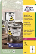 Avery Zweckform L4774-8 Odolné samolepící etikety - Etikety