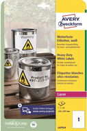 Avery Zweckform L4775-8 Odolné samolepící etikety - Etikety