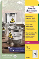Avery Zweckform L4778-8 Odolné samolepící etikety - Etikety
