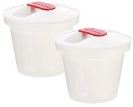 TESCOMA Containers Ideal for Eggs PURITY MicroWave, 2 pcs - Microwave-Safe Dishware