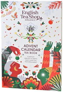 English Tea Shop Advent Calendar Book White 24 pyramids Bio - Advent Calendar