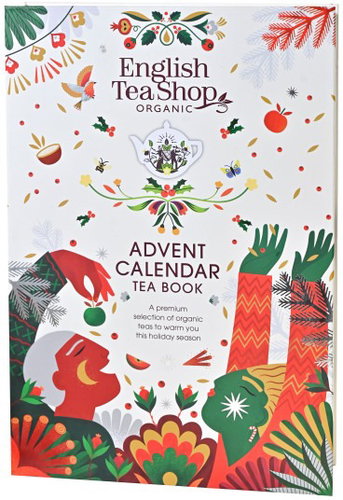 English Tea Shop Advent Calendar Book White 24 pyramids Bio Main image English Tea Shop Advent Calendar Book White 24 pyramids Bio - Advent Calendar - Main image