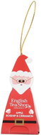 English Tea Shop Santa Claus figurines cardboard 25 pyramids - Tea