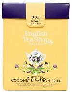 English Tea Shop Papier škatuľka Biely čaj, kokos, passion Fruit, 80 gramov, sypaný čaj - Čaj