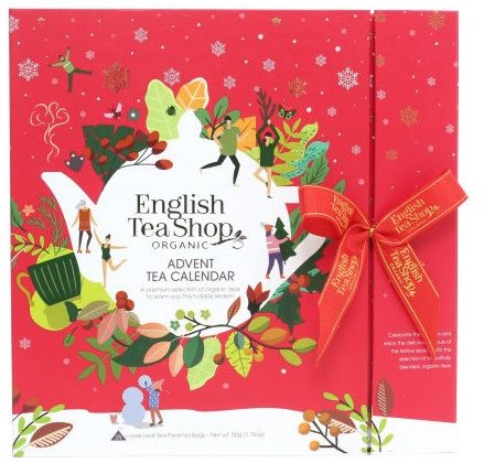 English Tea Shop Red Advent Calendar 50g, 25 pcs Organic ETS25 - Advent Calendar - Main image