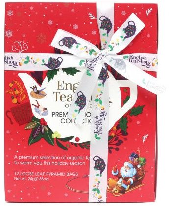 English Tea Shop Červená vánoční kolekce 24 g, 12 ks bio ETS12 - Čaj - Hlavní obrázek
