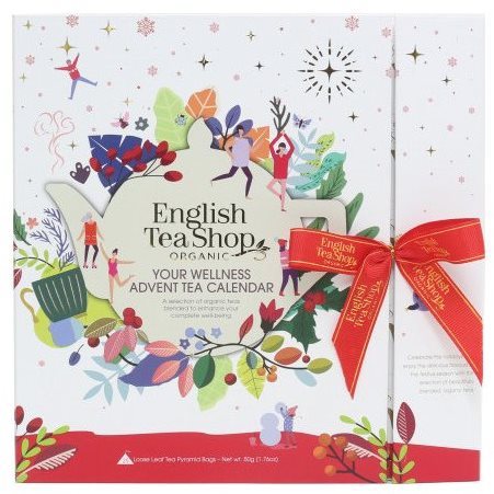 English Tea Shop White Advent Calendar Wellness 50g, 25 pcs Organic ETS25 - Advent Calendar - Main image